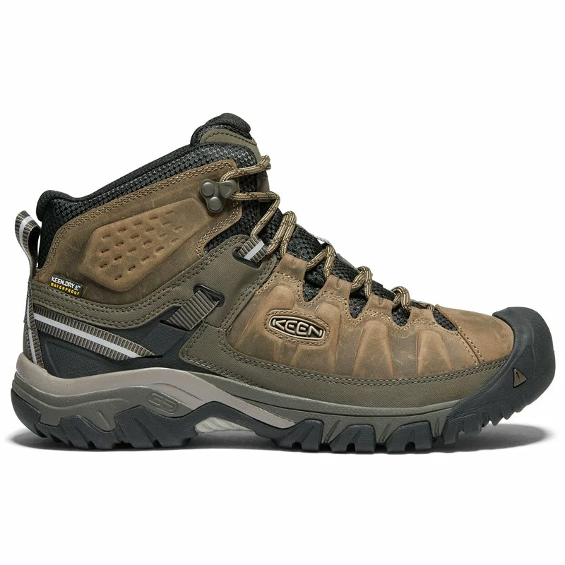 Keen Men's Targhee III Waterproof Hiking Boots - Bungee Cord/Black 3 Keen Men's Targhee III Waterproof Hiking Boots - Bungee Cord/Black
