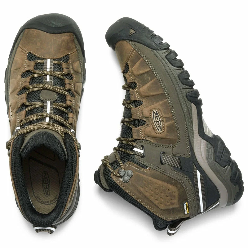 Keen Men's Targhee III Waterproof Hiking Boots - Bungee Cord/Black 4 Keen Men's Targhee III Waterproof Hiking Boots - Bungee Cord/Black - Image 2