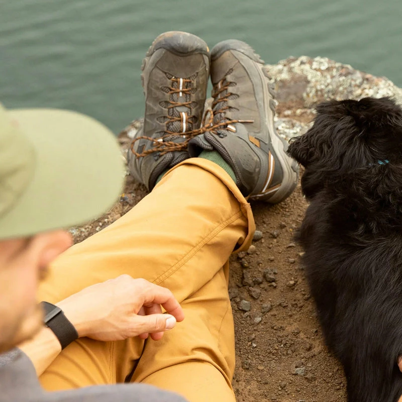 Keen Men's Targhee III Waterproof Hiking Boots - Bungee Cord/Black 7 Keen Men's Targhee III Waterproof Hiking Boots - Bungee Cord/Black - Image 5