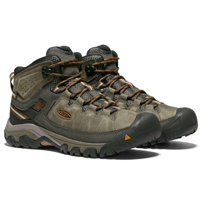 Keen Men's Targhee III Waterproof Hiking Boots - Black Olive/Golden Brown 7 Keen Men's Targhee III Waterproof Hiking Boots - Black Olive/Golden Brown - Image 5
