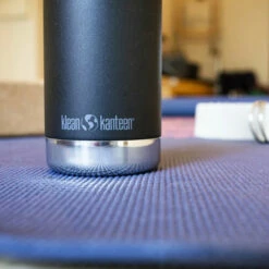 Klean Kanteen Insulated TKWide 12oz W/ Café Cap - Black -Brokedown Palace Shop KleanKanteen InsulatedTKWide12oz Black 02