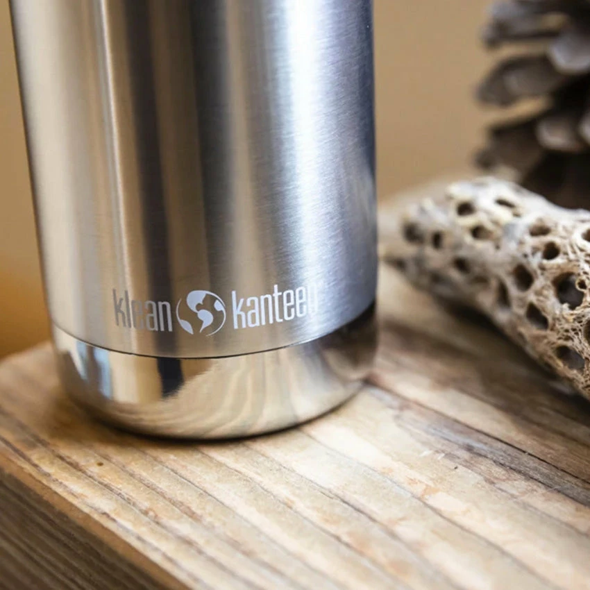 Klean Kanteen Insulated TKWide 12oz W/ Café Cap - Brushed Stainless 6 Klean Kanteen Insulated TKWide 12oz W/ Café Cap - Brushed Stainless - Image 4