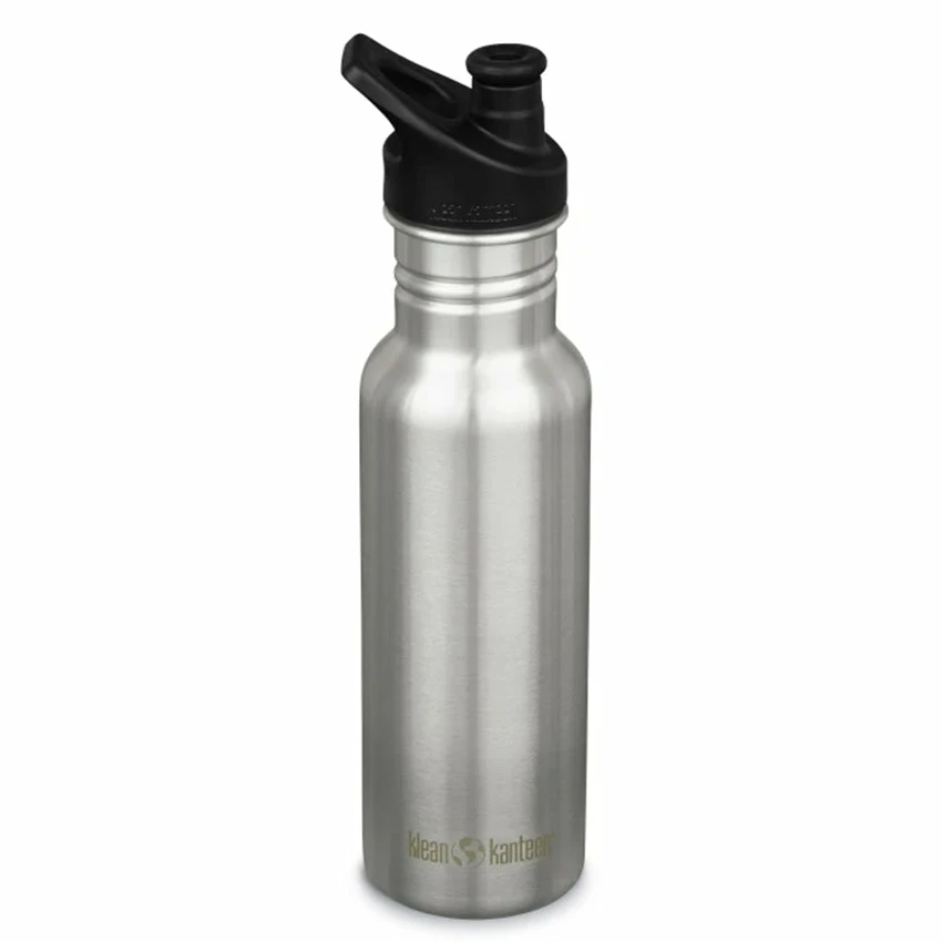 Klean Kanteen Narrow Classic 18oz W/ Sport Cap - Brushed Stainless 3 Klean Kanteen Narrow Classic 18oz W/ Sport Cap - Brushed Stainless