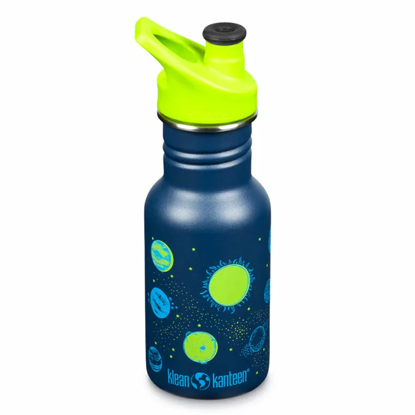 Klean Kanteen Kid Narrow Classic 12oz W/ Sport Cap - Planets 3 Klean Kanteen Kid Narrow Classic 12oz W/ Sport Cap - Planets