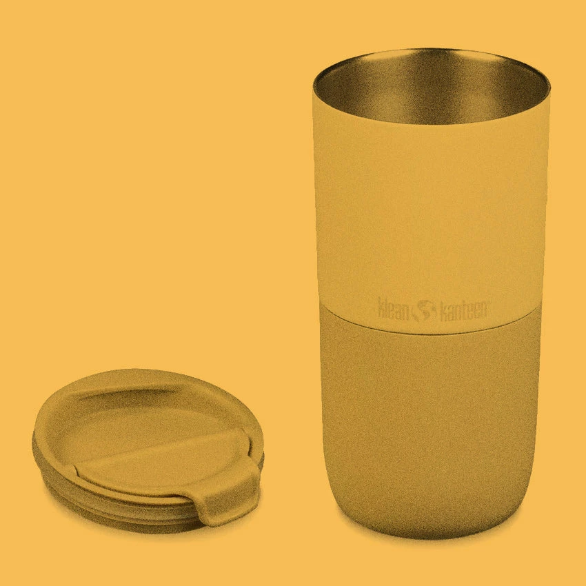 Klean Kanteen Rise Tumbler 16oz - Old Gold 4 Klean Kanteen Rise Tumbler 16oz - Old Gold - Image 2