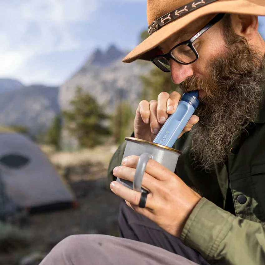 LifeStraw Peak Series Personal Straw - Mountain Blue 6 LifeStraw Peak Series Personal Straw - Mountain Blue - Image 4