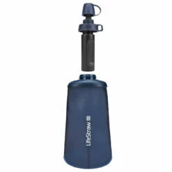 LifeStraw Peak Series 1L Squeeze Bottle - Mountain Blue -Brokedown Palace Shop LifeStraw SS23 PeakSqueeze1L MountainBlue 03