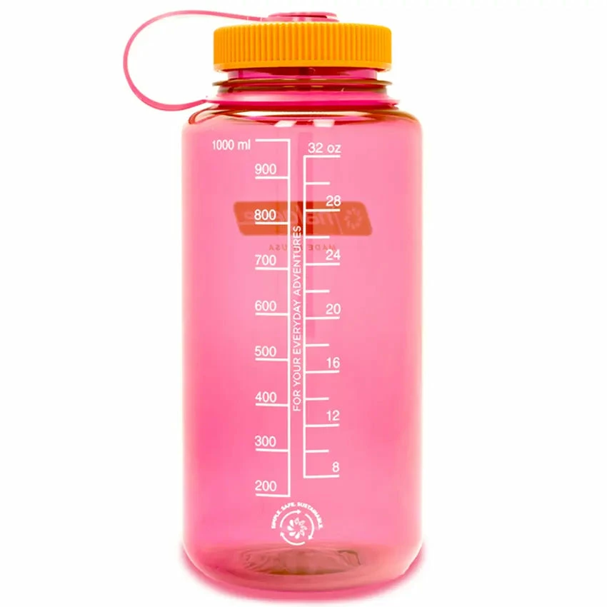 Nalgene 32oz/1L WM Tritan Sustain Bottle - Flamingo Pink 4 Nalgene 32oz/1L WM Tritan Sustain Bottle - Flamingo Pink - Image 2