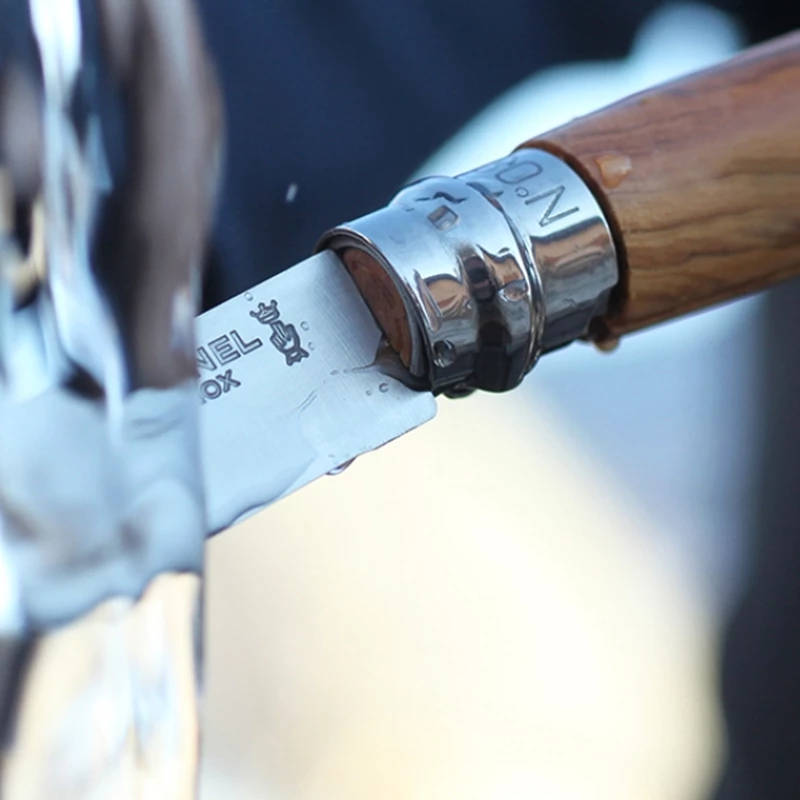 Opinel No.8 Classic Original Knife - Walnut Tree 7 Opinel No.8 Classic Original Knife - Walnut Tree - Image 5