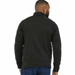 Patagonia Men's Better Sweater 1/4 Zip - Black -Brokedown Palace Shop Patagonia 14BetterSweater Black 04