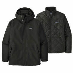 Patagonia Men's Lone Mountain 3-in-1 Jacket - Black