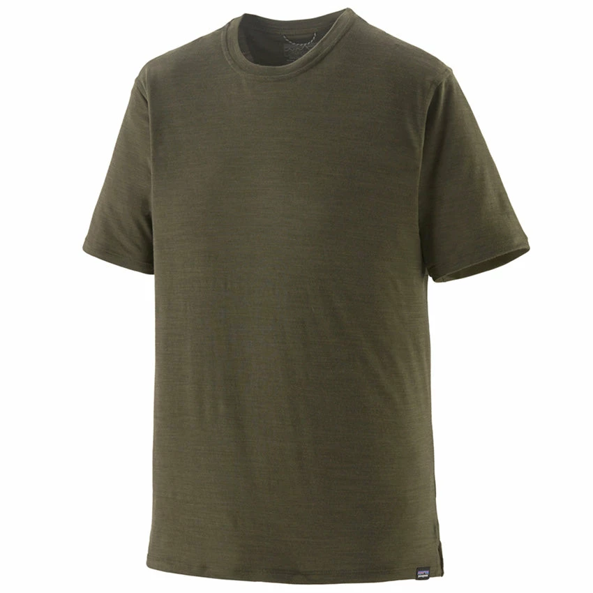 Patagonia Men's Capilene Cool Merino Shirt - Basin Green 3 Patagonia Men's Capilene Cool Merino Shirt - Basin Green