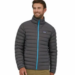 Patagonia Men's Down Sweater - Forge Grey -Brokedown Palace Shop Patagonia AW22 DownSweater ForgeGrey 03