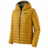 Patagonia Men's Down Sweater Hoody - Cabin Gold -Brokedown Palace Shop Patagonia AW22 DownSweaterHoody CabinGold 01
