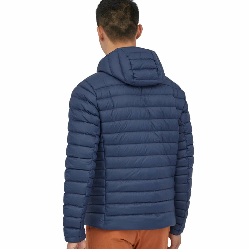 Patagonia Men's Down Sweater Hoody - New Navy 6 Patagonia Men's Down Sweater Hoody - New Navy - Image 4