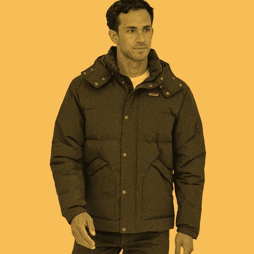 Patagonia Men's Downdrift Jacket - Cabin Gold 5 Patagonia Men's Downdrift Jacket - Cabin Gold - Image 3