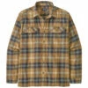 Patagonia Men's L/S Organic Cotton Fjord Flannel Shirt - Forage: Mojave Khaki -Brokedown Palace Shop Patagonia AW22 MsFjordFlannel ForageKhaki 01