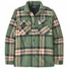 Patagonia Men's Insulated Organic Cotton MW Fjord Flannel Shirt - Forestry: Hemlock Green 2 Patagonia Men's Insulated Organic Cotton MW Fjord Flannel Shirt - Forestry: Hemlock Green -Brokedown Palace Shop Patagonia AW22 MsInsulatedFjordFlannel FHemlockGreen 01