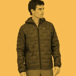 Patagonia Men's Micro Puff Hoody - Cabin Gold -Brokedown Palace Shop Patagonia AW22 MsMicroPuffHoody CabinGold 03