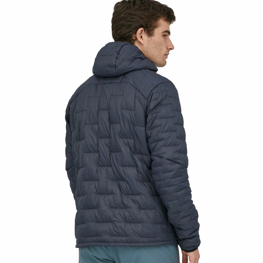 Patagonia Men's Micro Puff Hoody - Smolder Blue 6 Patagonia Men's Micro Puff Hoody - Smolder Blue - Image 4