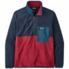 Patagonia Men's Microdini 1/2 Zip Pullover - Wax Red -Brokedown Palace Shop Patagonia AW22 MsMicrodini12Zip WaxRed 01