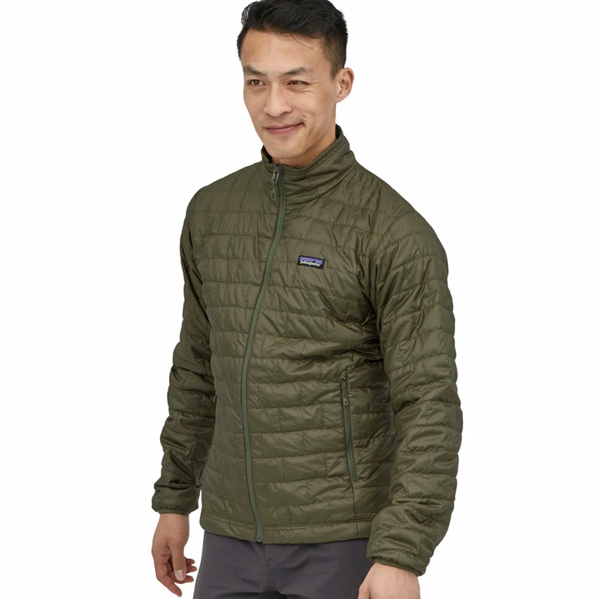 Patagonia Men's Nano Puff Jacket - Basin Green 4 Patagonia Men's Nano Puff Jacket - Basin Green - Image 2
