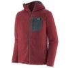 Patagonia Men's R1 Air Full-Zip Hoody - Sequoia Red -Brokedown Palace Shop Patagonia AW22 R1ZipUp SequoiaRed 01