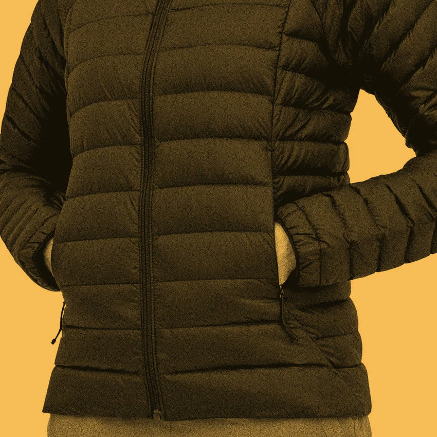 Patagonia Women's Down Sweater - Hemlock Green 6 Patagonia Women's Down Sweater - Hemlock Green - Image 4