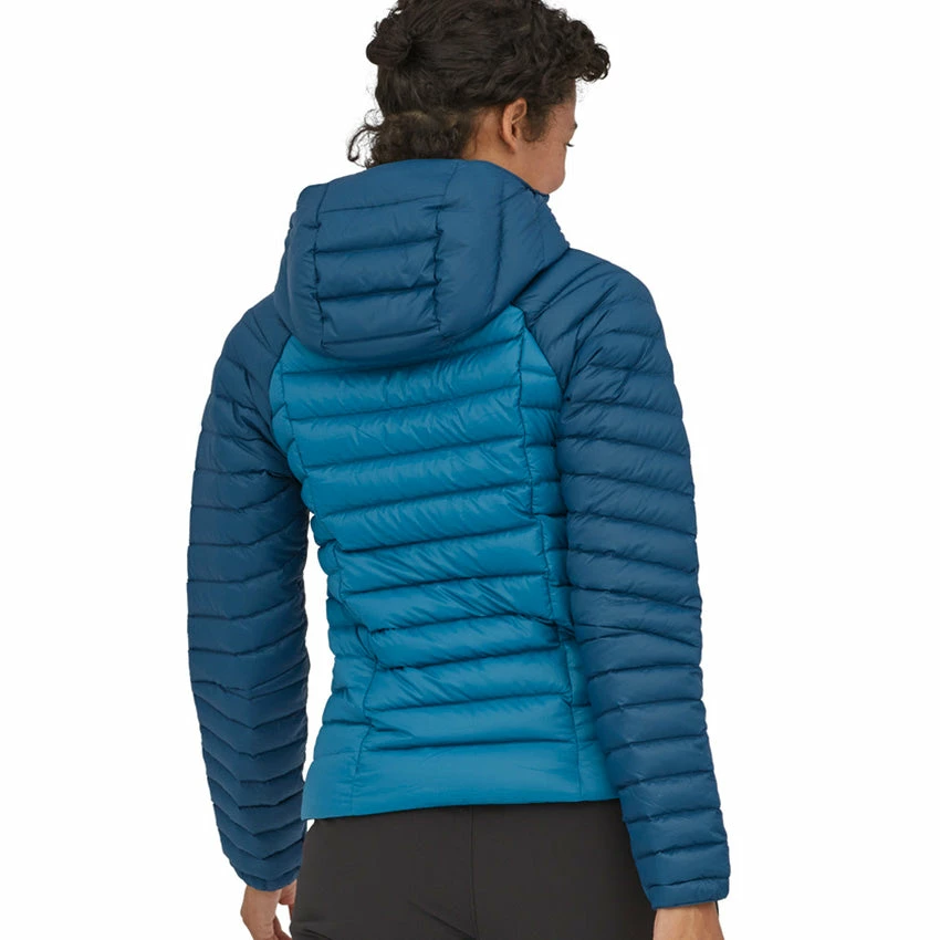 Patagonia Women's Down Sweater Hoody - Wavy Blue 5 Patagonia Women's Down Sweater Hoody - Wavy Blue - Image 3