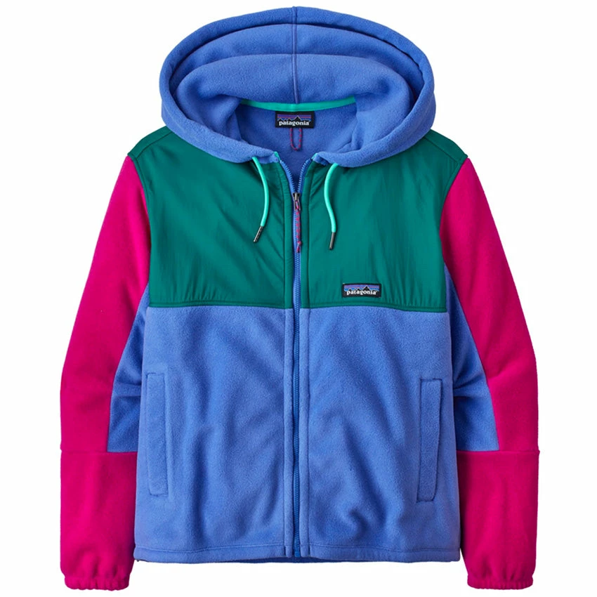 Patagonia Women's Microdini Hoody - Float Blue 3 Patagonia Women's Microdini Hoody - Float Blue