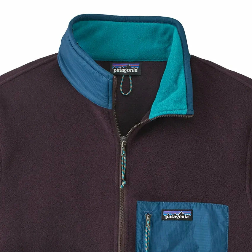 Patagonia Men's Microdini 1/2 Zip Pullover - Belay Blue 4 Patagonia Men's Microdini 1/2 Zip Pullover - Belay Blue - Image 2