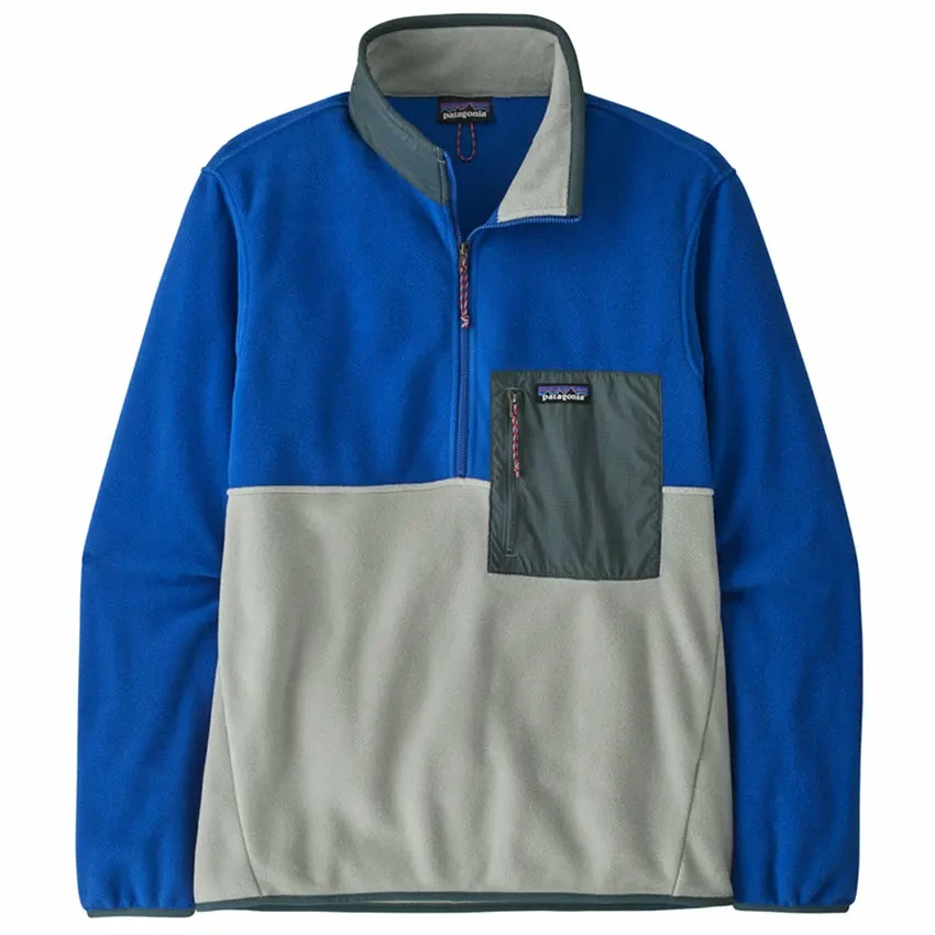 Patagonia Men's Microdini 1/2 Zip Pullover - Sleet Green 3 Patagonia Men's Microdini 1/2 Zip Pullover - Sleet Green