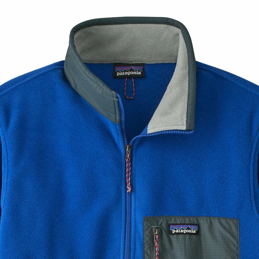Patagonia Men's Microdini 1/2 Zip Pullover - Sleet Green 4 Patagonia Men's Microdini 1/2 Zip Pullover - Sleet Green - Image 2