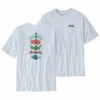 Patagonia Men's Fitz Roy Wild Responsibili-Tee - White