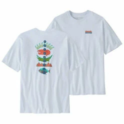 Patagonia Men's Fitz Roy Wild Responsibili-Tee - White