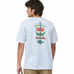 Patagonia Men's Fitz Roy Wild Responsibili-Tee - White -Brokedown Palace Shop Patagonia AW23 MsFitzRoyWildTee 03