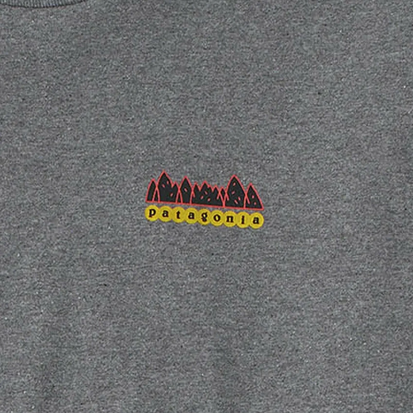 Patagonia Men's Fitz Roy Wild Responsibili-Tee - Gravel Heather 5 Patagonia Men's Fitz Roy Wild Responsibili-Tee - Gravel Heather - Image 3