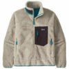 Patagonia Men's Classic Retro-X Jacket - Natural W/Obsidian Plum 2 Patagonia Men's Classic Retro-X Jacket - Natural W/Obsidian Plum -Brokedown Palace Shop Patagonia AW23 MsRetroXJacket NLPM 01
