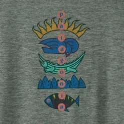 Patagonia Women's Capilene Cool Daily Graphic Shirt - Fitz Roy Wild: Sleet Green X-Dye 11 Patagonia Women's Capilene Cool Daily Graphic Shirt - Fitz Roy Wild: Sleet Green X-Dye -Brokedown Palace Shop Patagonia AW23 WsCapCoolDaily FINX 05