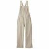 Patagonia Women's Stand Up Cropped Corduroy Overalls - Pumice 1 Patagonia Women's Stand Up Cropped Corduroy Overalls - Pumice -Brokedown Palace Shop Patagonia AW23 WsCroppedStandUpOveralls PUM 01