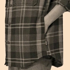 Patagonia Women's HW Fjord Flannel Overshirt - Ice Caps: Dusky Brown -Brokedown Palace Shop Patagonia AW23 WsHWFjordFlannelOvershirt NAT 05 2fa3674b e7fd 445f ba71 f56b324bff6b