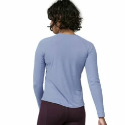 Patagonia Women's L/S Capilene Cool Trail Shirt - Walk Your Patch: Pale Periwinkle 8 Patagonia Women's L/S Capilene Cool Trail Shirt - Walk Your Patch: Pale Periwinkle -Brokedown Palace Shop Patagonia AW23 WsLSCapCoolTrailShirt WKPE 03
