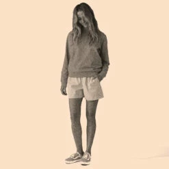 Patagonia Women's Regenerative Organic Certified Cotton Essential Top - Cozy Peach 11 Patagonia Women's Regenerative Organic Certified Cotton Essential Top - Cozy Peach -Brokedown Palace Shop Patagonia AW23 WsROCEssentialTop COZP 05