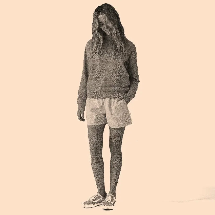 Patagonia Women's Regenerative Organic Certified Cotton Essential Top - Wool White 7 Patagonia Women's Regenerative Organic Certified Cotton Essential Top - Wool White - Image 5