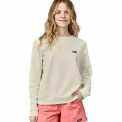 Patagonia Women's Regenerative Organic Certified Cotton Essential Top - Wool White 9 Patagonia Women's Regenerative Organic Certified Cotton Essential Top - Wool White -Brokedown Palace Shop Patagonia AW23 WsROCEssentialTop WLWT 03