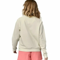 Patagonia Women's Regenerative Organic Certified Cotton Essential Top - Wool White 10 Patagonia Women's Regenerative Organic Certified Cotton Essential Top - Wool White -Brokedown Palace Shop Patagonia AW23 WsROCEssentialTop WLWT 04