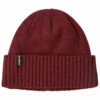 Patagonia Brodeo Beanie - Sequoia Red -Brokedown Palace Shop Patagonia BrodeoBeanie SequoiaRed 01