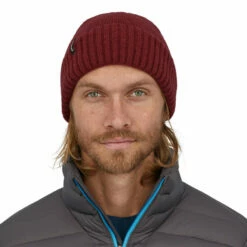 Patagonia Brodeo Beanie - Sequoia Red -Brokedown Palace Shop Patagonia BrodeoBeanie SequoiaRed 03