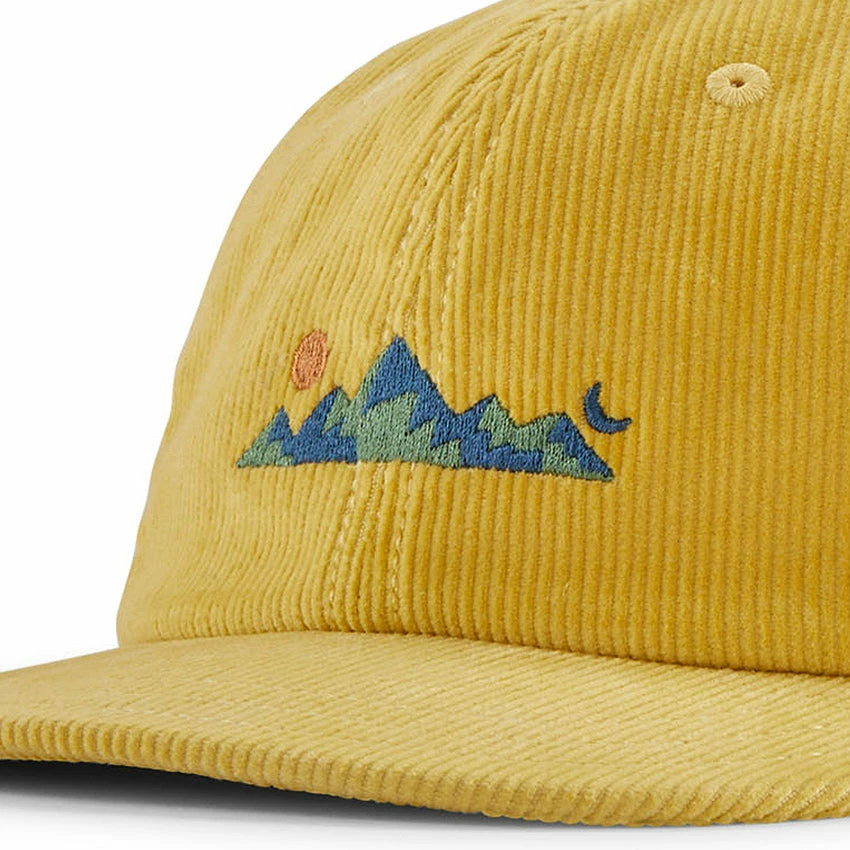 Patagonia Corduroy Cap - Spirited Seasons Skyline: Surfboard Yellow 4 Patagonia Corduroy Cap - Spirited Seasons Skyline: Surfboard Yellow - Image 2
