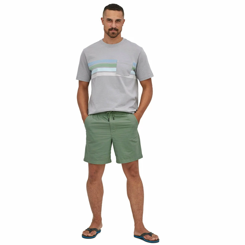 Patagonia Men's Lightweight All Wear Hemp Volley Shorts - Sedge Green 6 Patagonia Men's Lightweight All Wear Hemp Volley Shorts - Sedge Green - Image 4